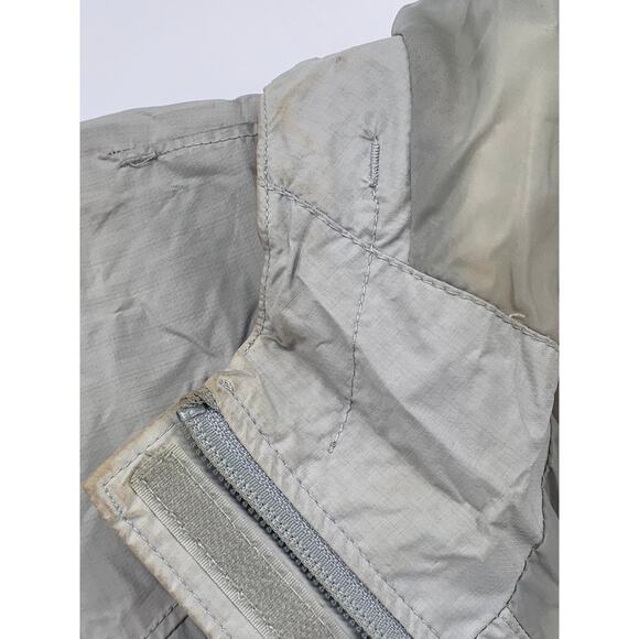 THE NORTH FACE Women's Gray Double Closure Long Sleeve Hooded Trench Coat SZ M - Picture 7 of 14